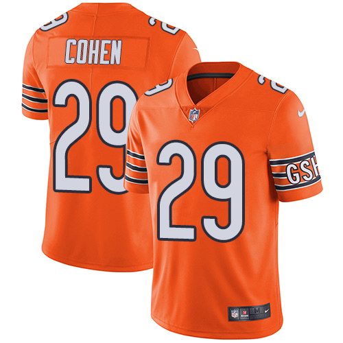 Nike Men & Women & Youth Bears 29 Tarik Cohen Orange NFL Vapor Untouchable Limited Jersey,We sell and wholesale Nike Men & Women & Youth Bears 29 Tarik Cohen Orange NFL Vapor Untouchable Limited Jersey on line form chian!